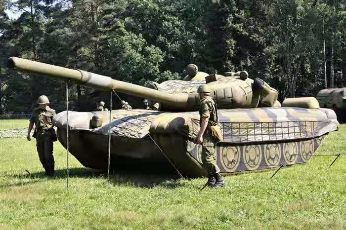 固原大型军用充气坦克