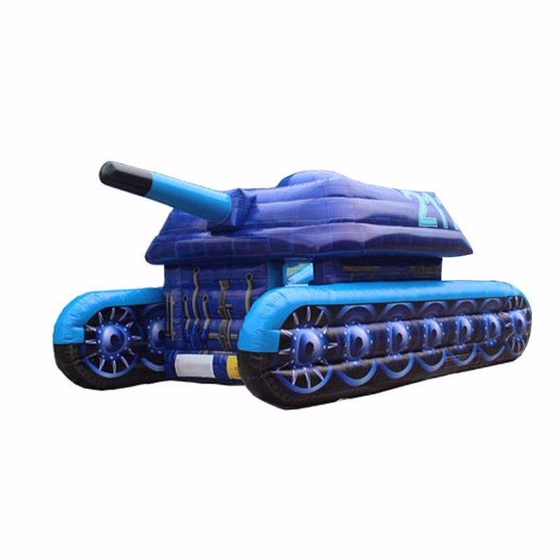 固原蓝色充气坦克