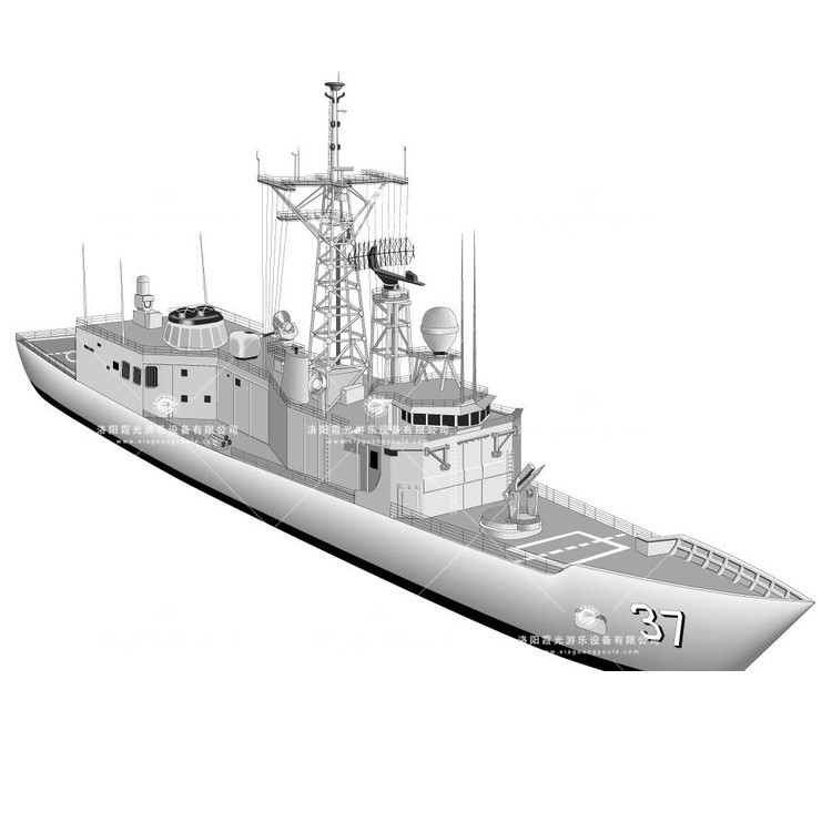 固原充气侦查船模型